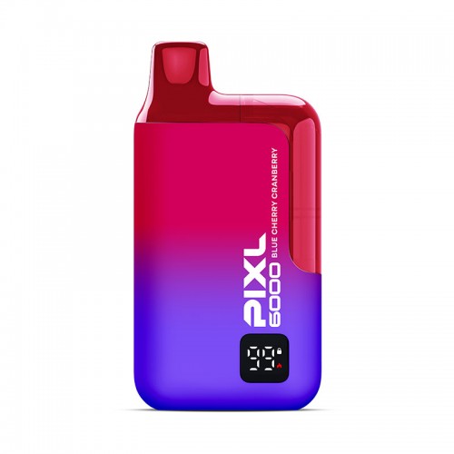 Pixl 6000 Rechargeable Pod Kit - Blue Cherry Cranberry [20mg]