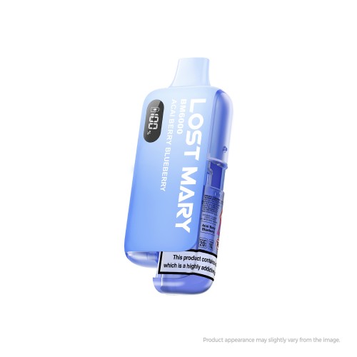 Lost Mary BM6000 Rechargeable Pod Kit - Acai Berry Blueberry [20mg]