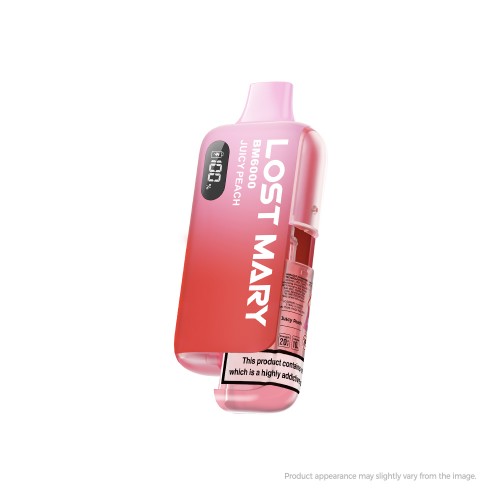 Lost Mary BM6000 Rechargeable Pod Kit [Juicy Peach 20mg]