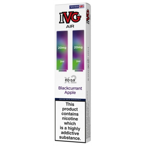 IVG Air Replacement Pre Filled Pods - 2 Pack [Blackcurrant Apple 20mg]