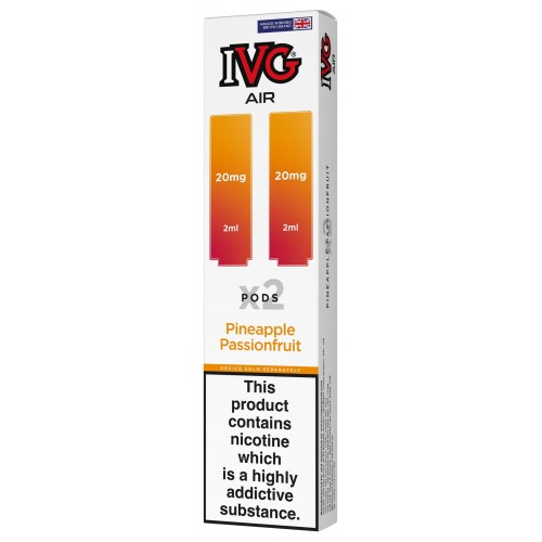 IVG Air Replacement Pre Filled Pods - 2 Pack [Pineapple Passionfruit 20mg]