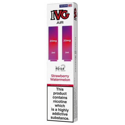 IVG Air Replacement Pre Filled Pods - 2 Pack [Strawberry Watermelon 20mg]