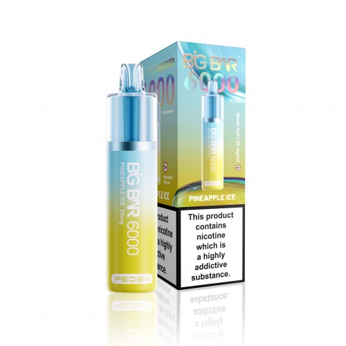 Feoba Big Bar 6000 Rechargeable Pod Kit [Pineapple Ice 20mg]