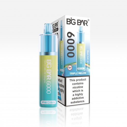 Feoba Big Bar 6000 Rechargeable Pod Kit [Triple Melon 20MG]