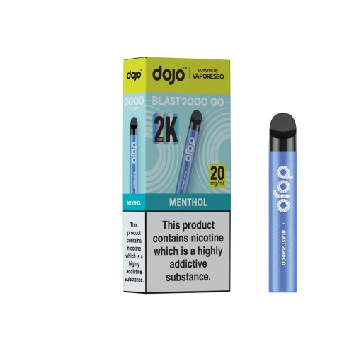 DOJO BLAST 2000 Go Kit (Powered by Vaporesso) [Menthol 20mg]