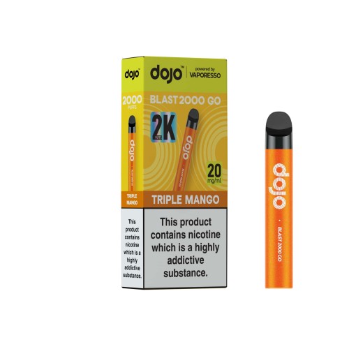 DOJO BLAST 2000 Go Kit (Powered by Vaporesso) - Triple Mango [20mg]