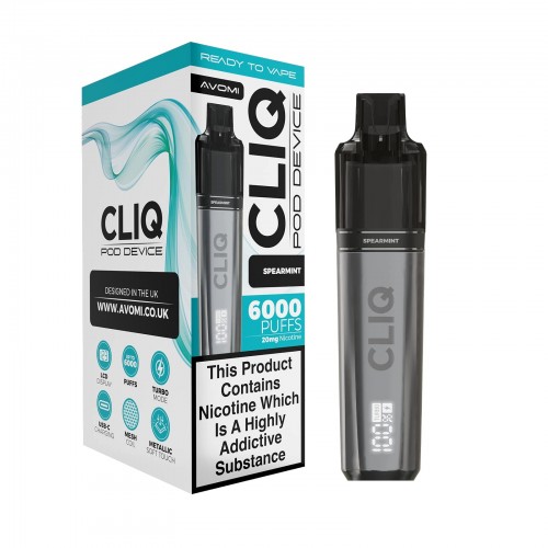 Avomi Cliq 6000 Pod Kit - Spearmint [20mg]