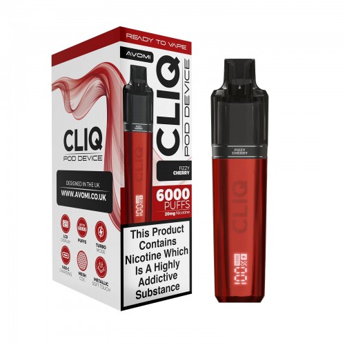 Avomi Cliq 6000 Pod Kit - Fizzy Cherry [20mg]