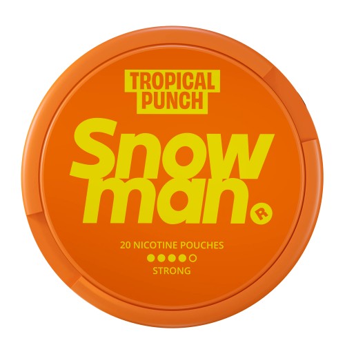 Snowman Nicotine Pouch [Tropical 12mg]