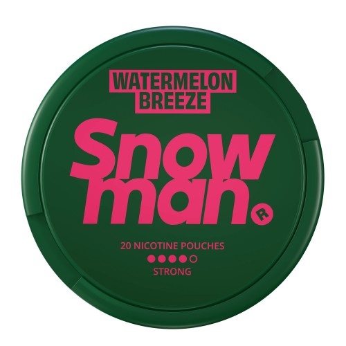 Snowman Nicotine Pouch [Watermelon 12mg]