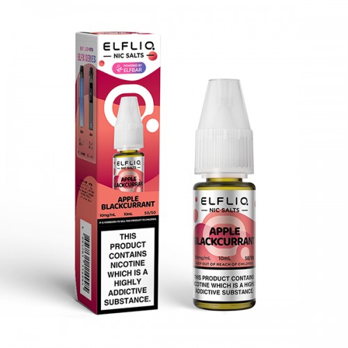 Elf Bar ELFLIQ - Nic Salt [Apple Blackcurrant 10mg]