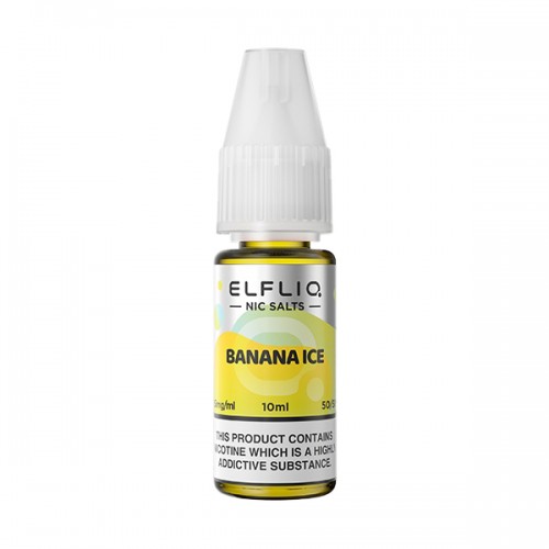 Elf Bar ELFLIQ [Nic Salt [Banana Ice 05mg]