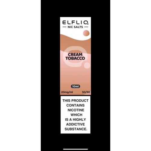 Elf Bar ELFLIQ - Nic Salt [Snoow Tobacco 10mg]