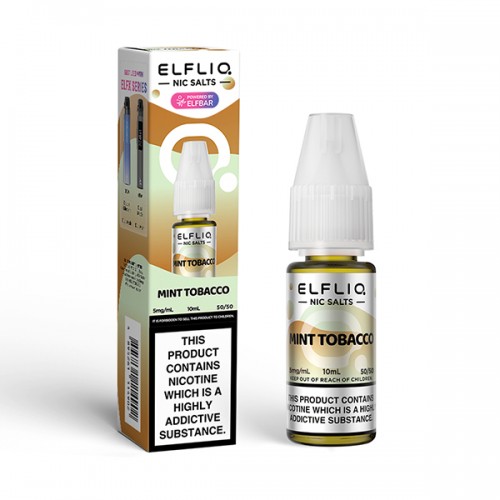 Elf Bar ELFLIQ - Nic Salt - Mint Tobacco [05mg]