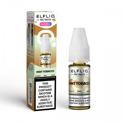 Elf Bar ELFLIQ - Nic Salt - Mint Tobacco [10mg]