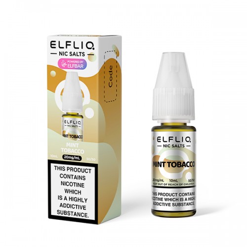 Elf Bar ELFLIQ - Nic Salt - Mint Tobacco [20mg]