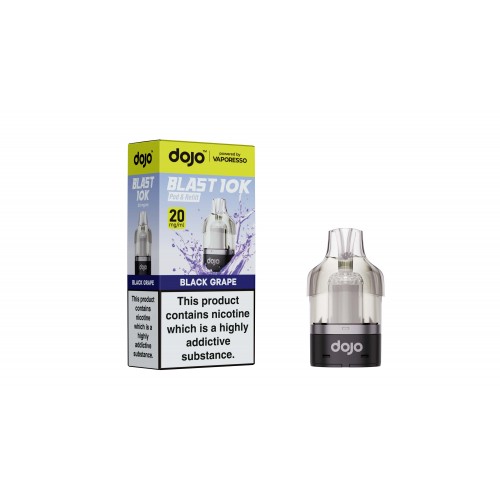 DOJO BLAST 10K Pod & Refill (Powered by Vaporesso) - Black Grape [20mg]