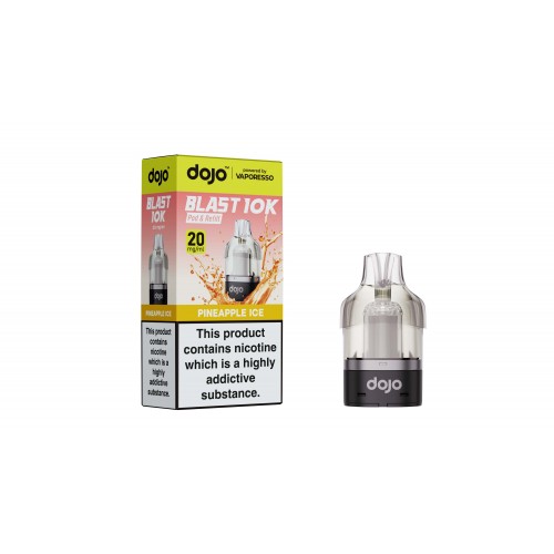DOJO BLAST 10K Pod & Refill (Powered by Vaporesso) - Pineapple Ice [20mg]