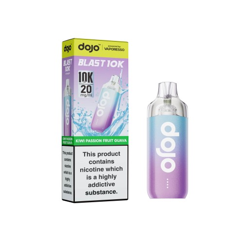 DOJO BLAST 10K Kit (Powered by Vaporesso) - Kiwi Passion Fruit Guava [20mg]