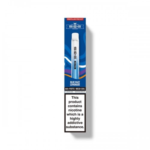 SKE Crystal 600 Pro Pre Filled Pod Kit [Blue Razz Lemonade 20mg]