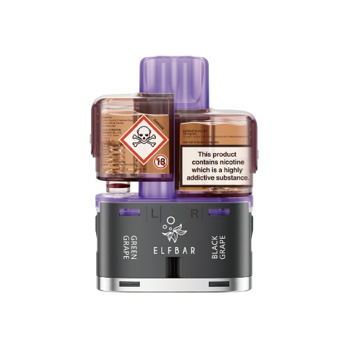 Elf Bar Dual 10K Pod & Refill [Grape Edition 20mg]