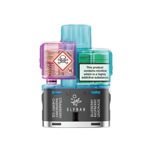 Elf Bar Dual 10K Pod & Refill [Purple Edition 20mg]
