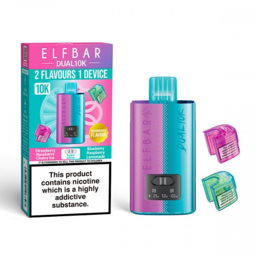 Elf Bar Dual 10K Pod Kit [Purple Edition 20mg]