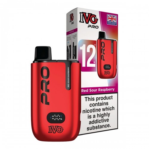 IVG Pro 12 Pod Kit [Red Sour Raspberry 20mg]