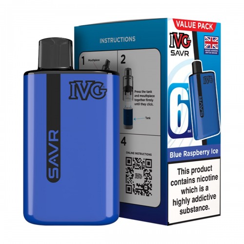 IVG Savr Pod Kit [Blue Raspberry Ice 20mg]