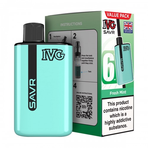 IVG Savr Pod Kit [Fresh Mint 20mg]