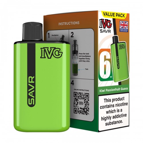 IVG Savr Pod Kit [Kiwi Passion Fruit Guava 20mg]