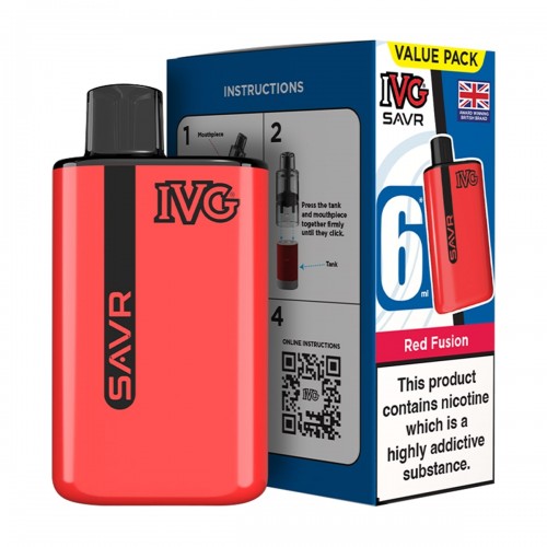IVG Savr Pod Kit [Red Fusion 20mg]