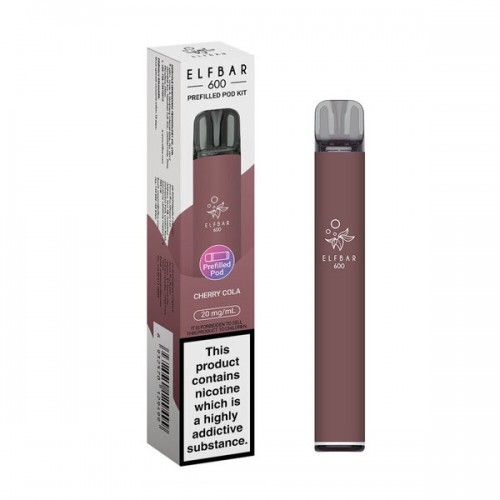 Elf Bar 600 Pre Filled Pod Kit [Cherry Cola 20mg]