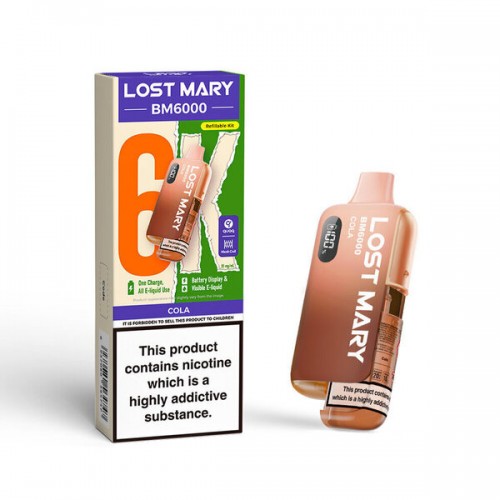 Lost Mary BM6000 Pre Filled Pod Kit [Cola 20mg]