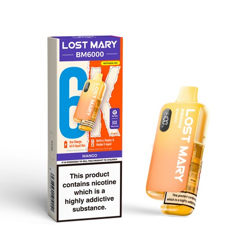 Lost Mary BM6000 Pre Filled Pod Kit [Mango 20mg]