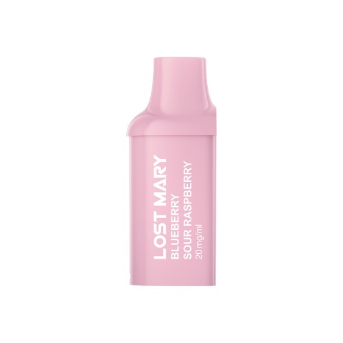 Lost Mary BM600 Pre Filled Pod - 2 Pack [Blueberry Sour Raspberry 20mg]