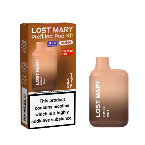 Lost Mary BM600 Pre Filled Pod Kit [Cola 20mg]