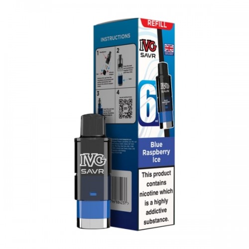 IVG Savr Pod & Refill [Blue Raspberry Ice 20mg]