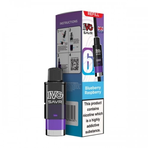 IVG Savr Pod & Refill [Blueberry Raspberry 20mg]