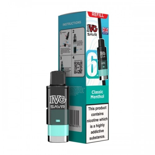 IVG Savr Pod & Refill [Classic Menthol 20mg]