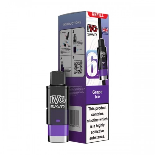 IVG Savr Pod & Refill [Grape Ice 20mg]