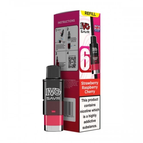 IVG Savr Pod & Refill [Strawberry Raspberry Cherry 20mg]
