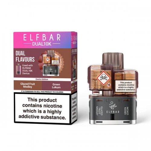 Elf Bar Dual 10K Pod & Refill [Exotic Edition 20mg]