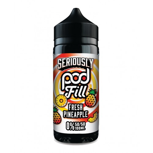 Doozy Vape - Seriously Pod Fill - 100ml [Fresh Pineapple]