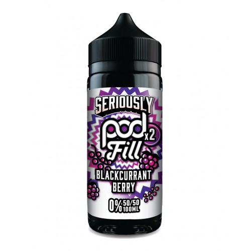 Doozy Vape - Seriously Pod Fill 2 - 100ml [Blackcurrant Berry]