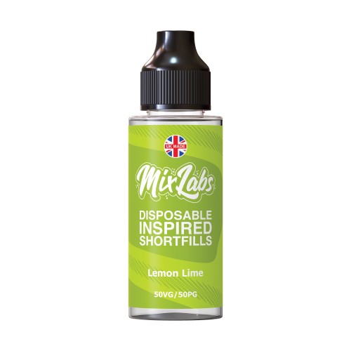 Mix Labs - 100ml Shortfill [Lemon Lime]