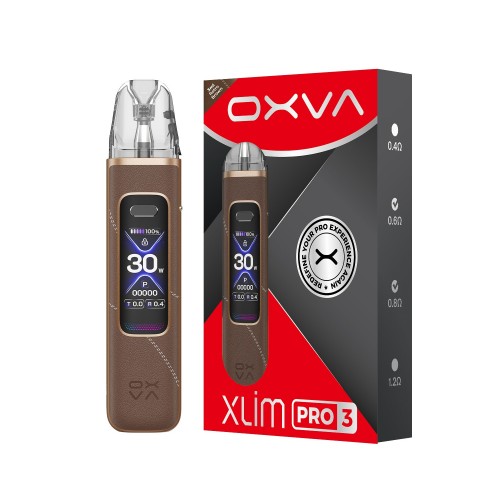 Oxva Xlim Pro 3 Pod Kit [Retro Brown]