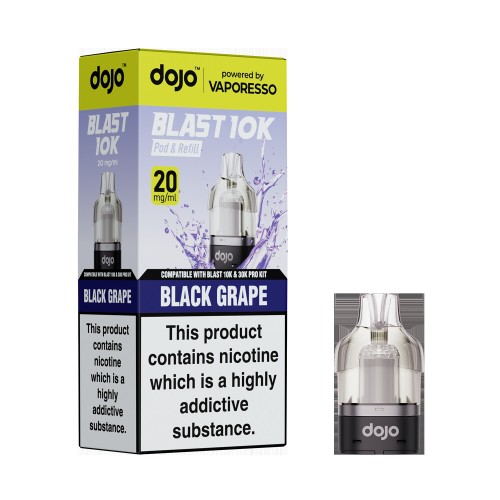 DOJO BLAST 30K Prefilled Pro Pod (Powered by Vaporesso) [Black Grape 20mg]