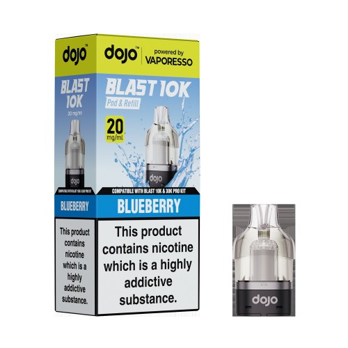 DOJO BLAST 30K Prefilled Pro Pod (Powered by Vaporesso) [Blueberry 20mg]