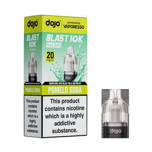 DOJO BLAST 10K/30K Prefilled Pod (Powered by Vaporesso) [Pomelo Soda 20mg]